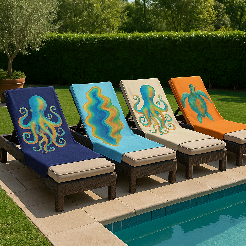 TideGlow™ Collection | Bath, Beach, or Pool Towels (35x60)