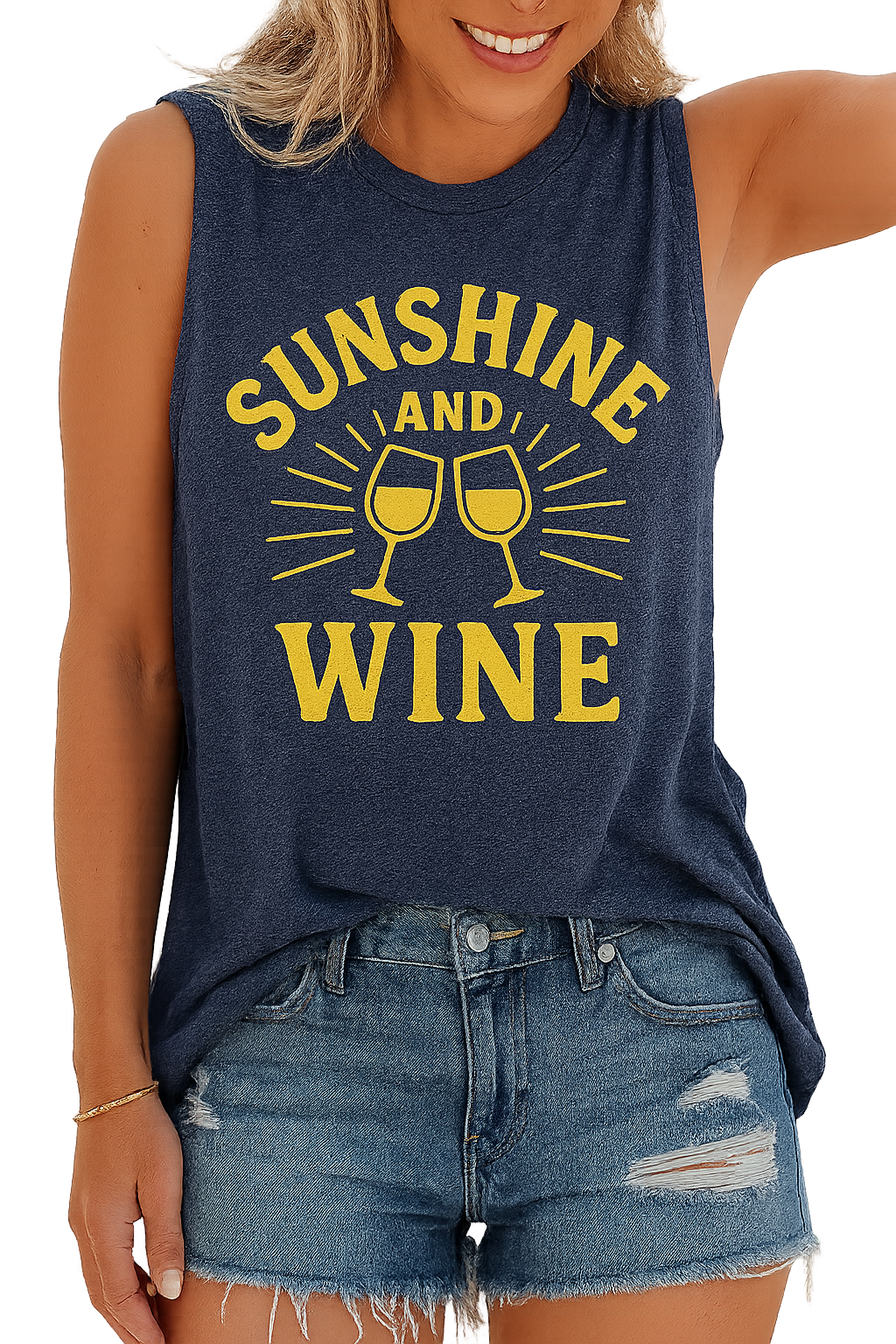 Sunshine and Wine | Ladies Tank