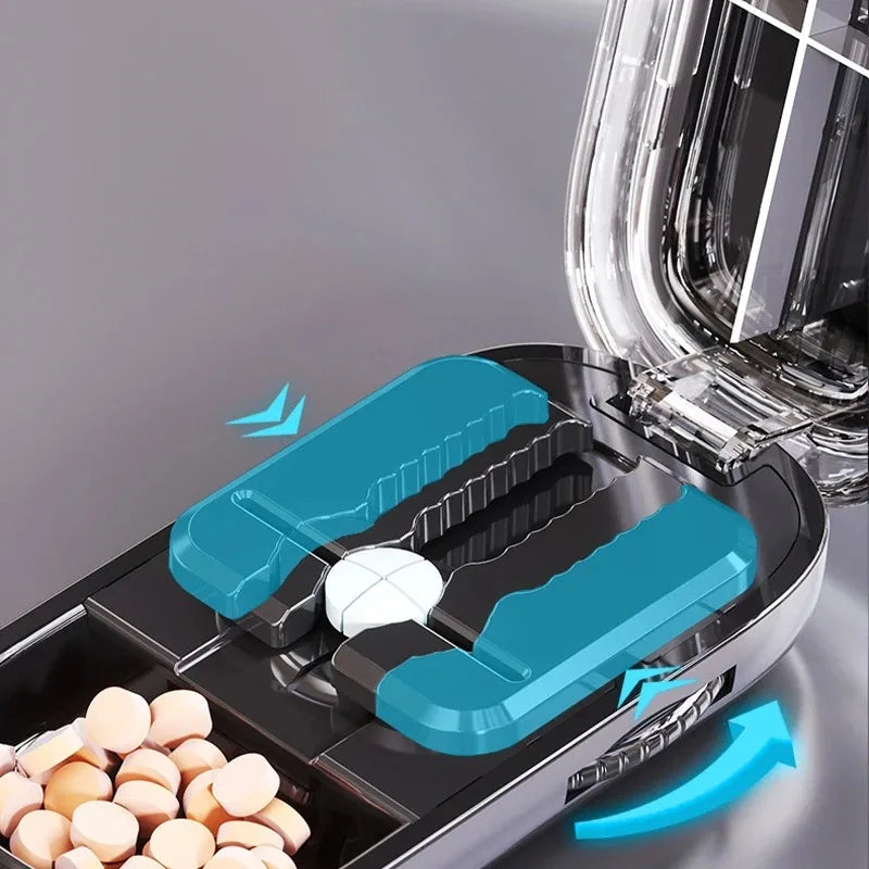 Precise Pill Cutter & Organizer