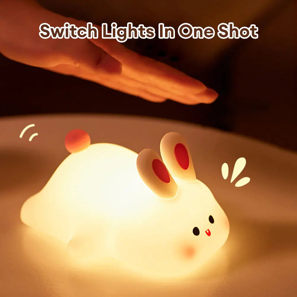Happy Bunny Night Light