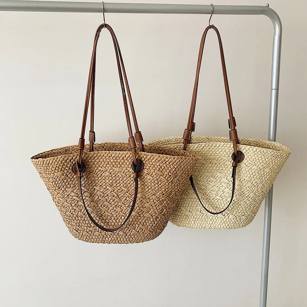 Chic Woven Tote for Women