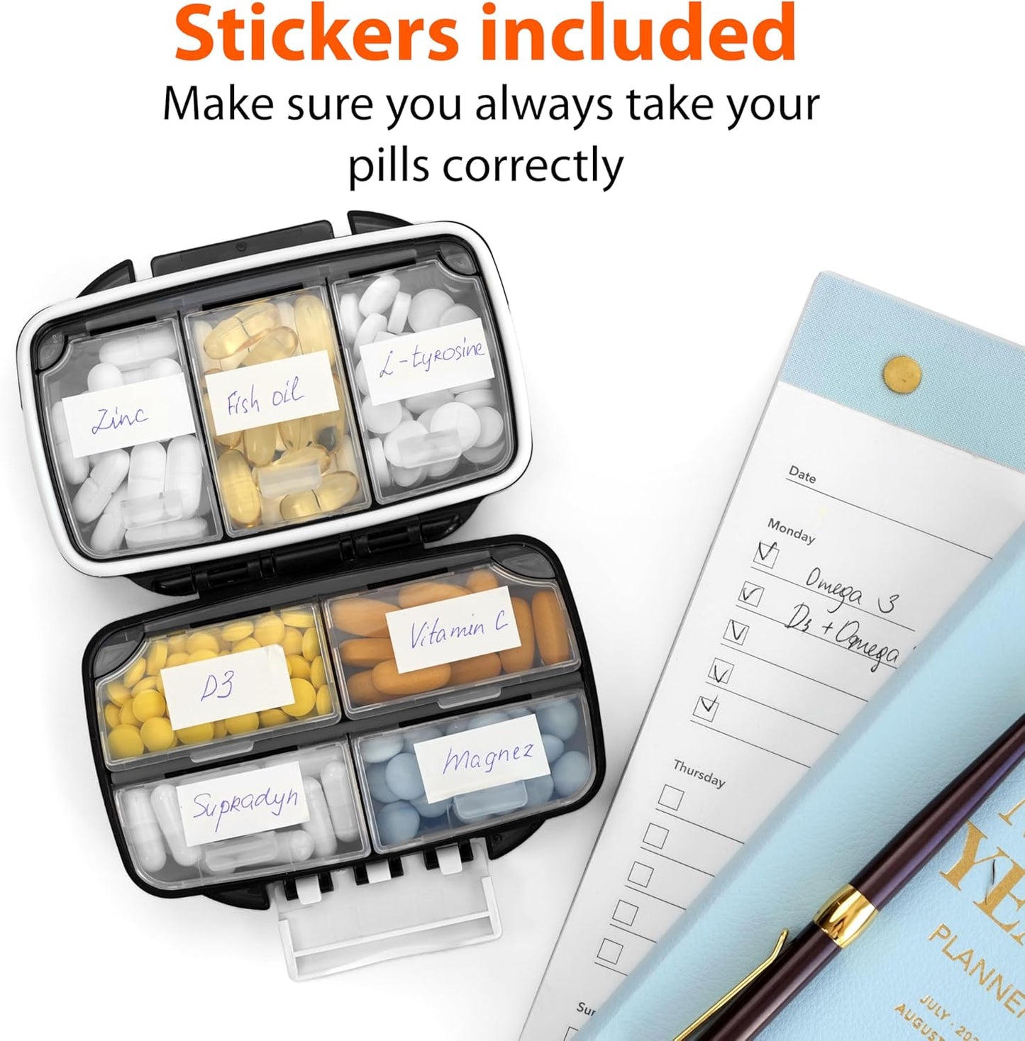 EasyTravel™ Pill Case