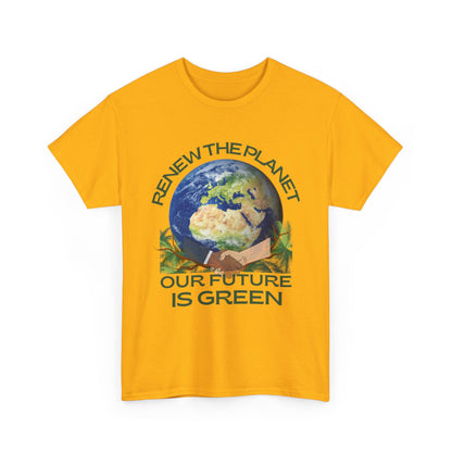 Renew The Planet - Unisex Cotton Tee