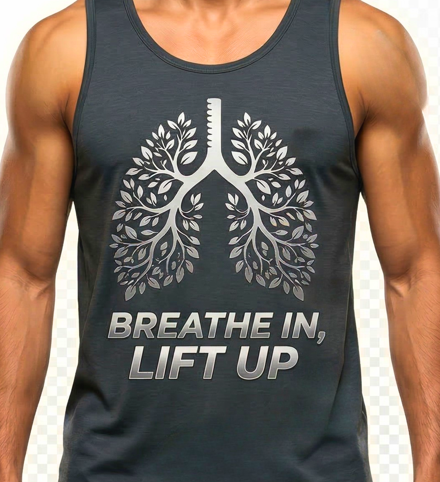 Breath In, Lift Up -   Unisex Tank