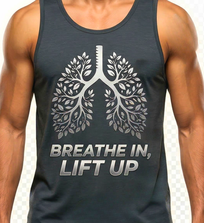 Breath In, Lift Up -   Unisex Tank