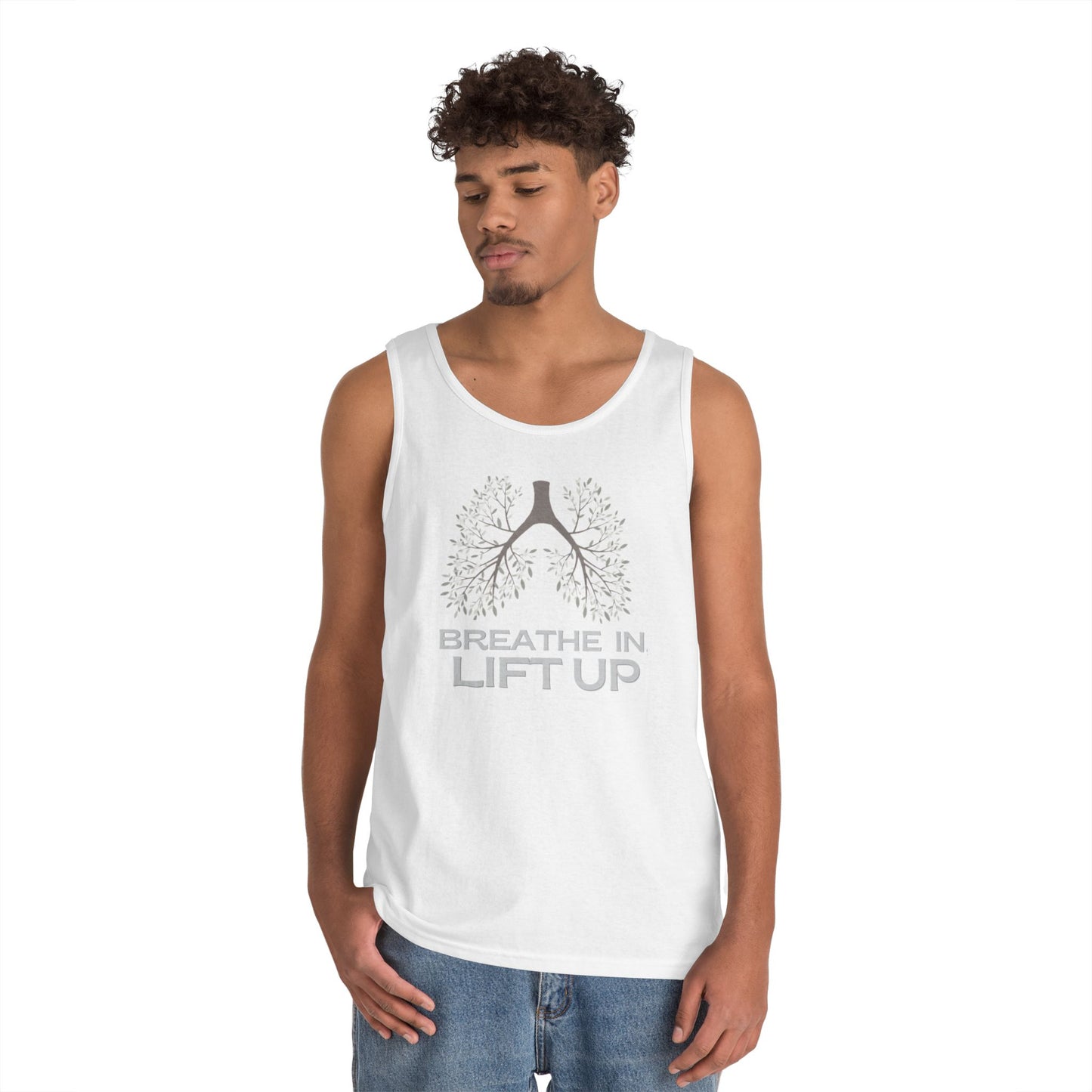 Breath In, Lift Up -   Unisex Tank