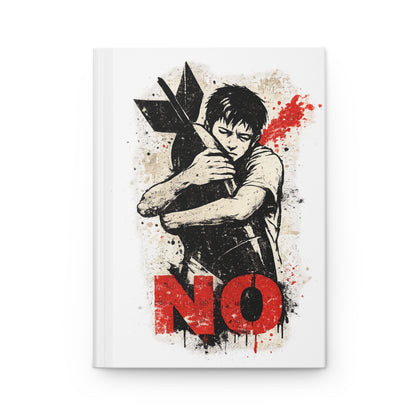 "No" War - Hardcover Journal