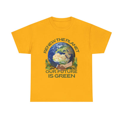 Renew The Planet - Unisex Cotton Tee