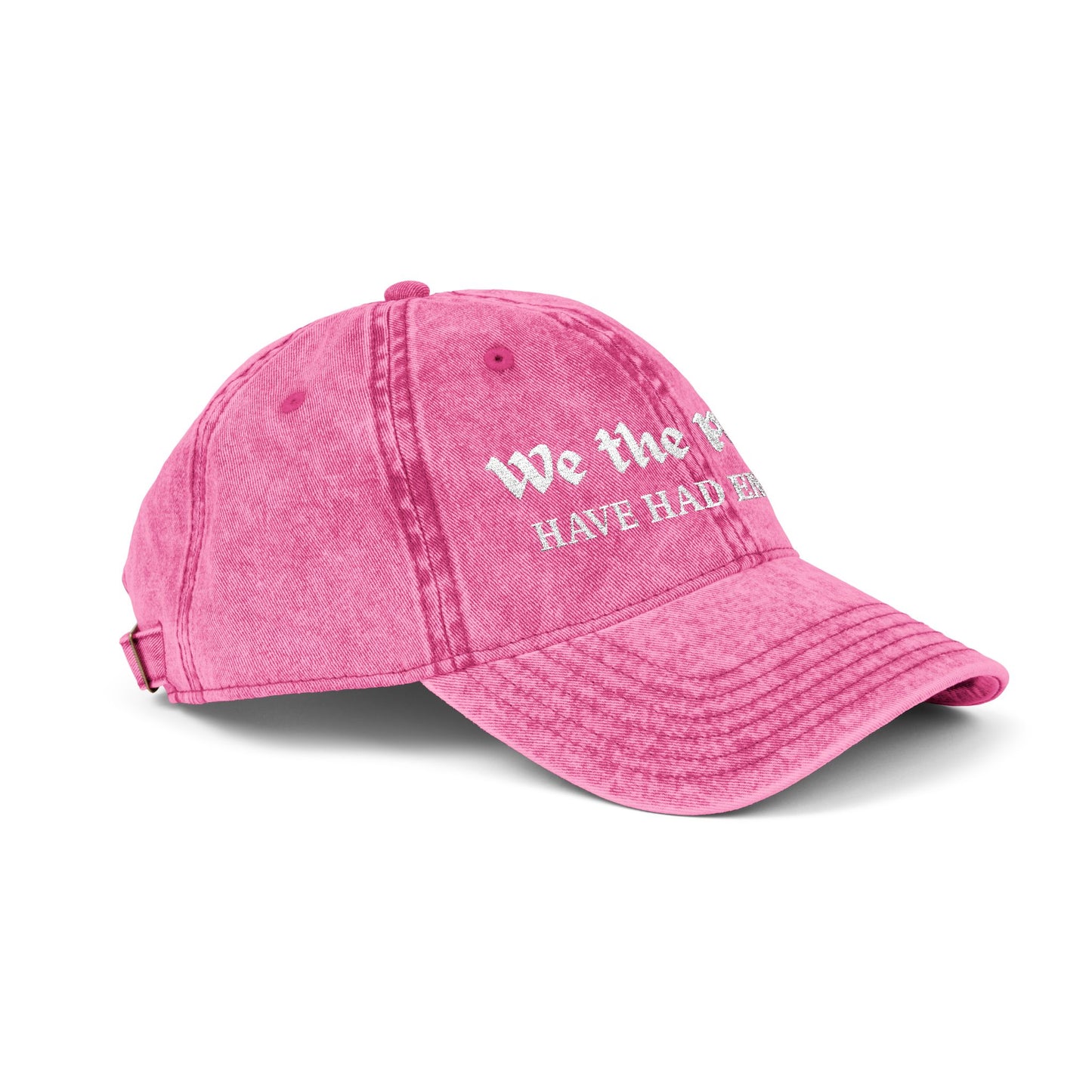 "We The People" - Have Had Enough