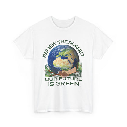 Renew The Planet - Unisex Cotton Tee