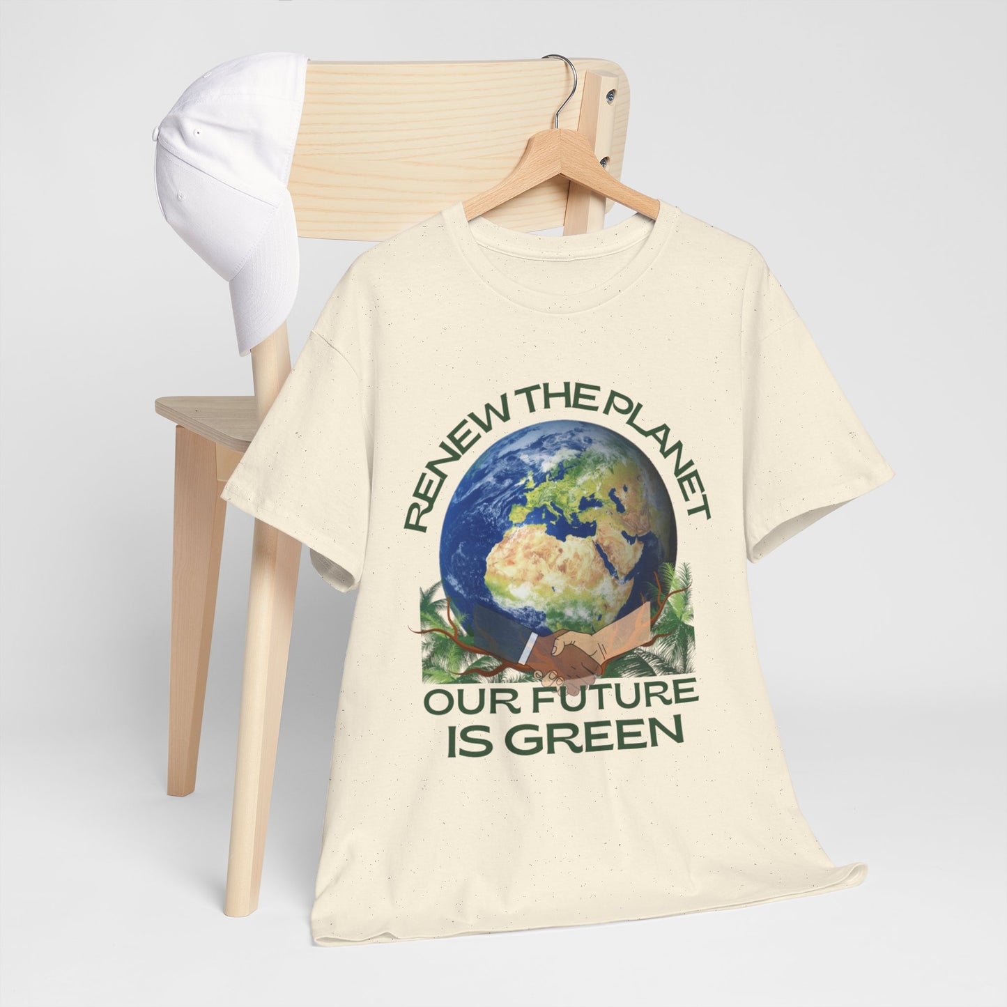 Renew The Planet - Unisex Cotton Tee
