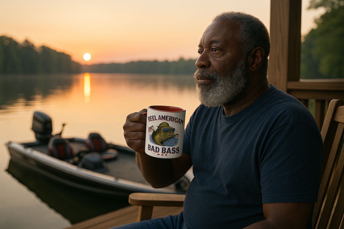 Reel American Bad Bass - Coffee Mug