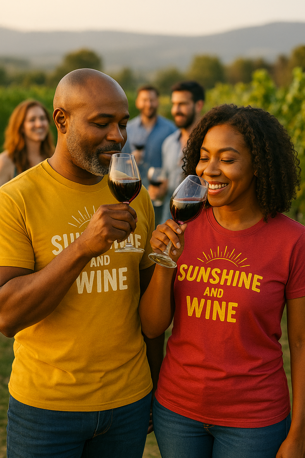 Sunshine and Wine | Unisex Short-Sleeve Tee