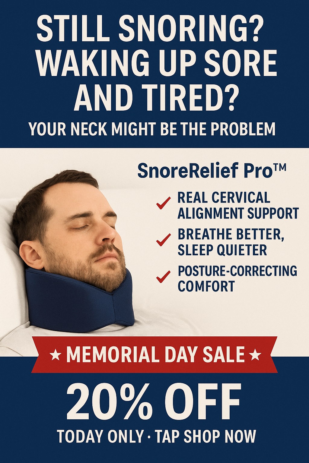 SnoreRelief Pro™ - Stop The Snore