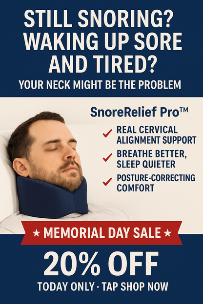 SnoreRelief Pro™ - Stop The Snore