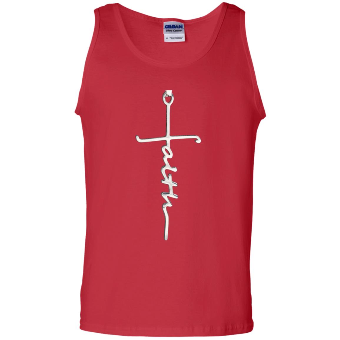 Faith Cross | Unisex Cotton Tank Top