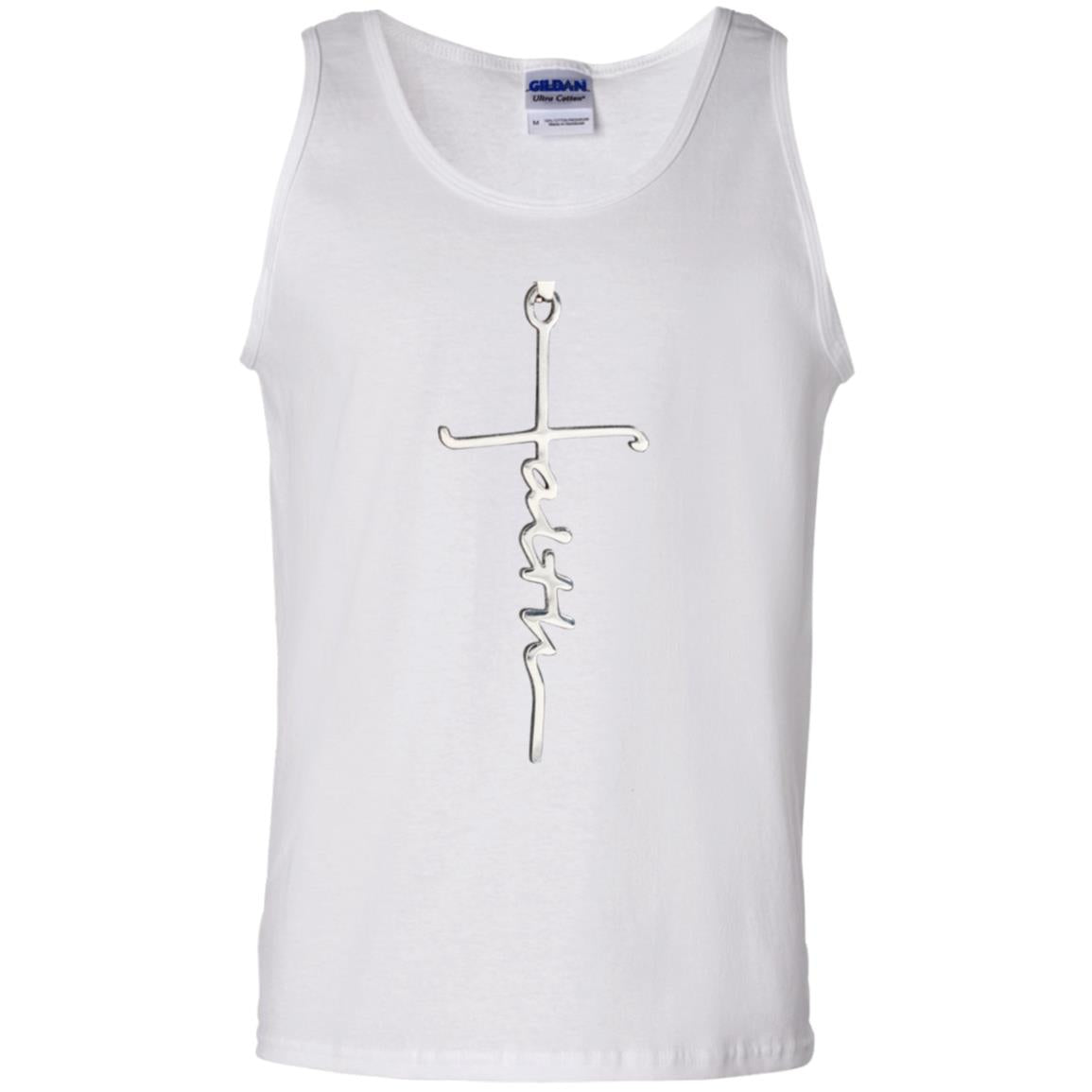 Faith Cross | Unisex Cotton Tank Top