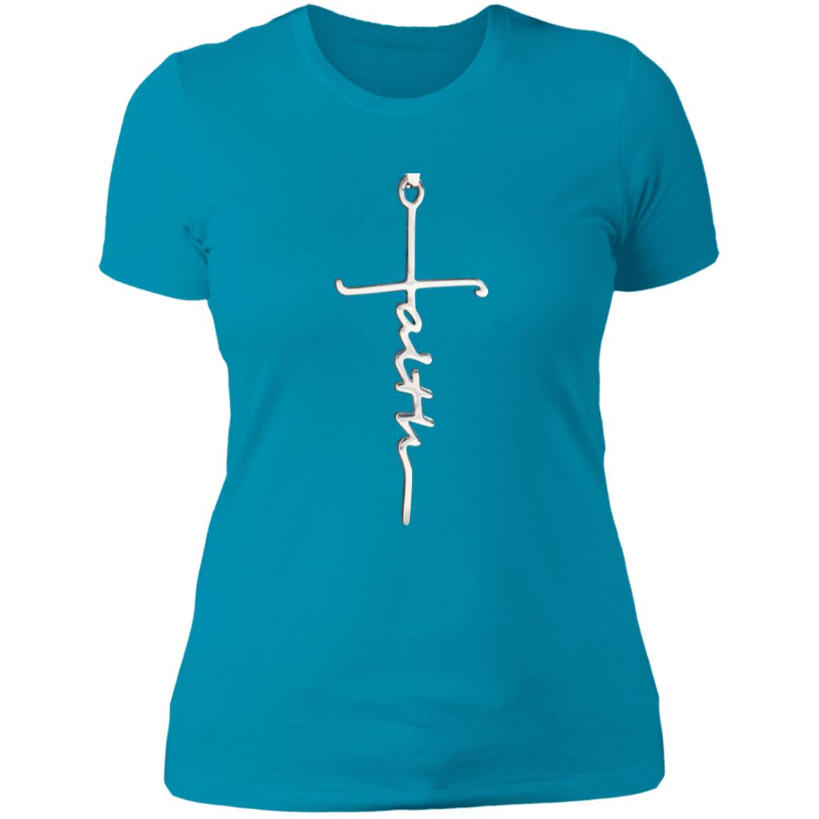 Ladies’ Faith Cross Tee Shirt | Mother's Day