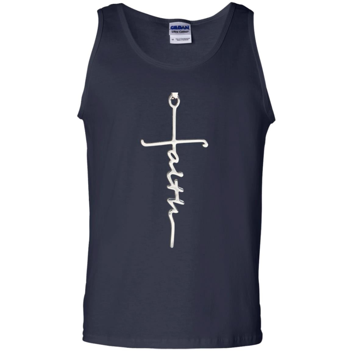 Faith Cross | Unisex Cotton Tank Top