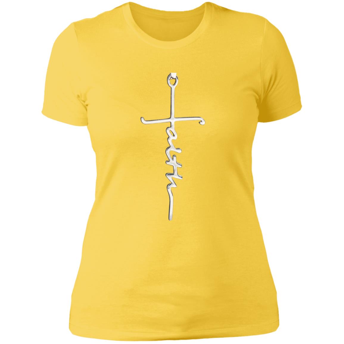 Ladies’ Faith Cross Tee Shirt | Mother's Day