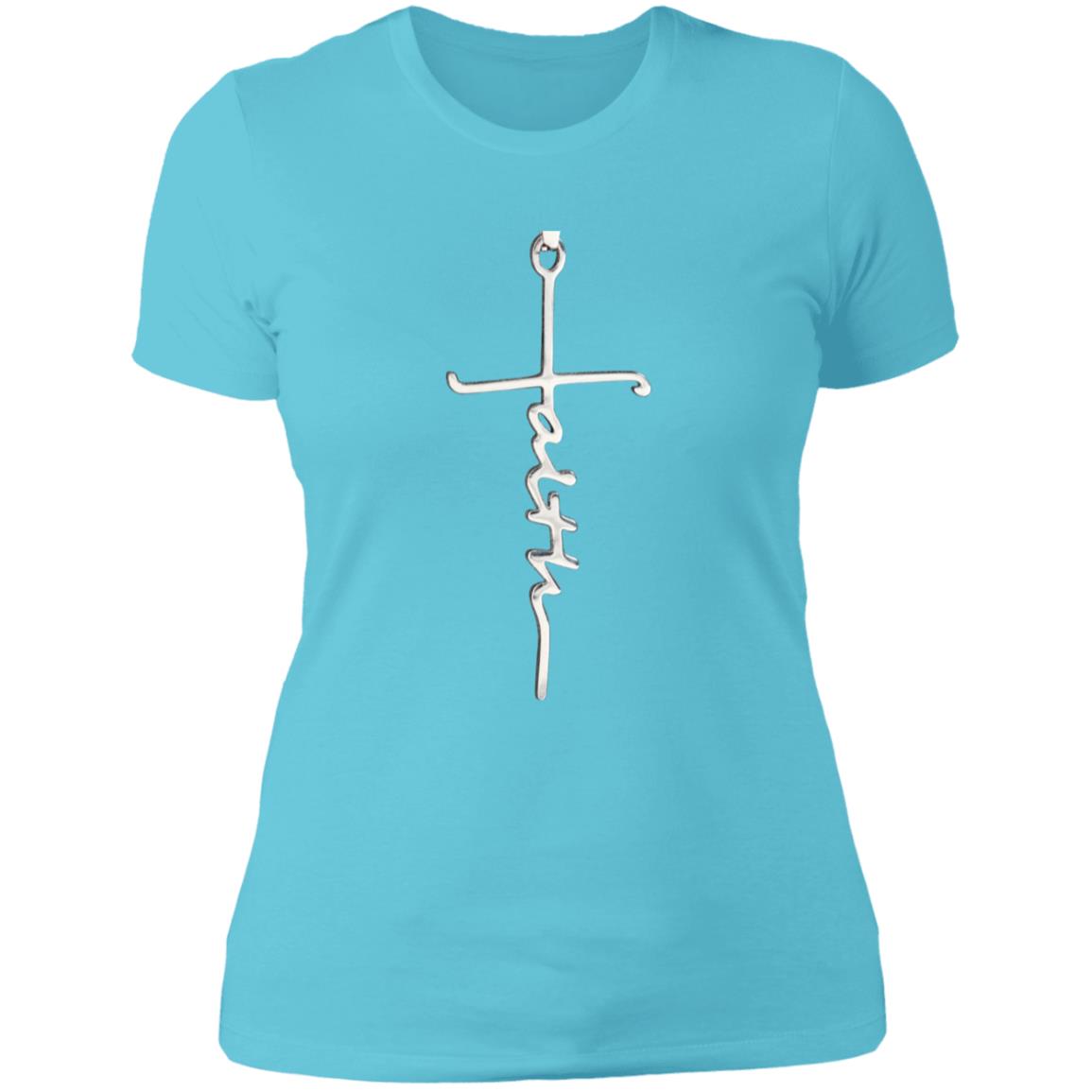 Ladies’ Faith Cross Tee Shirt | Mother's Day