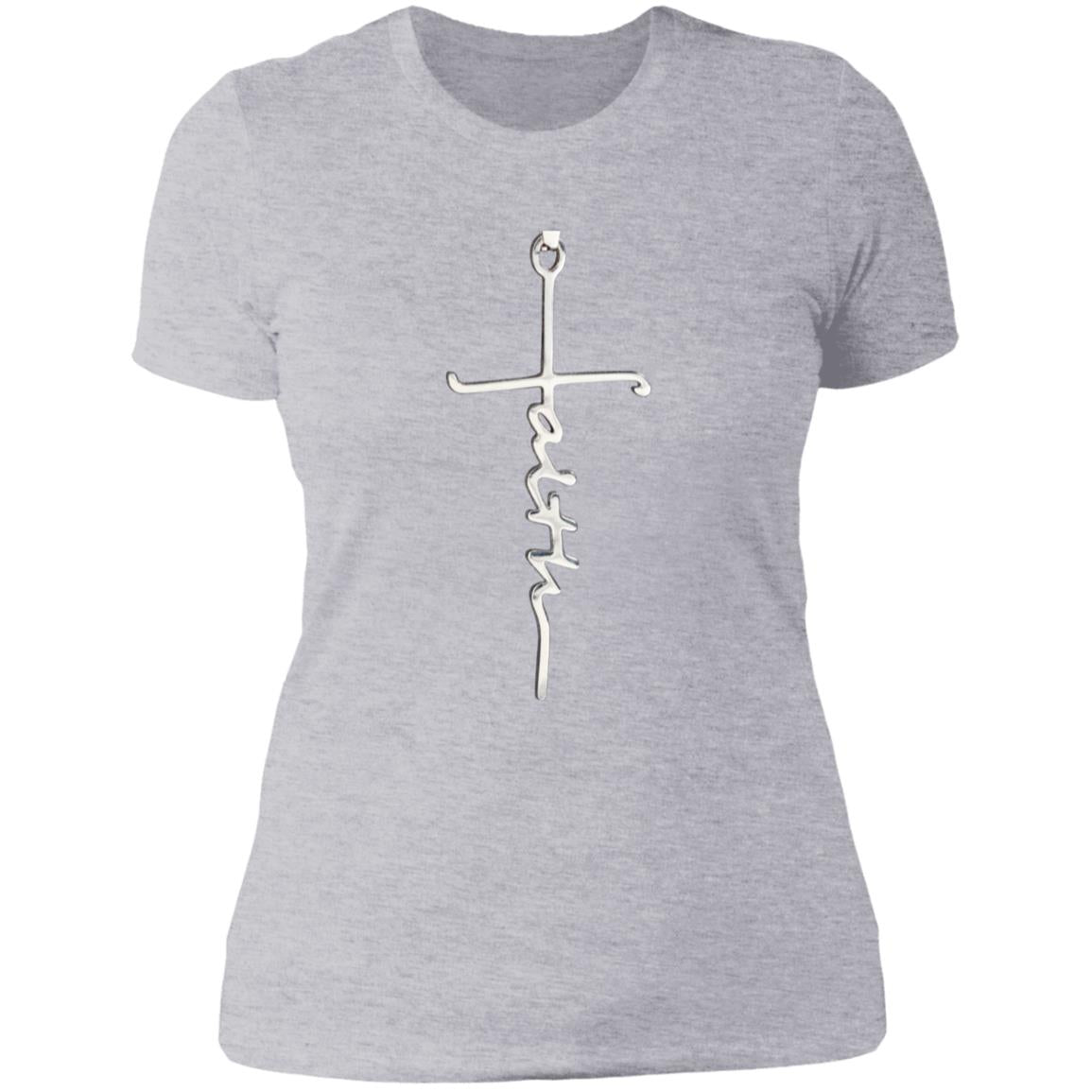 Ladies’ Faith Cross Tee Shirt | Mother's Day