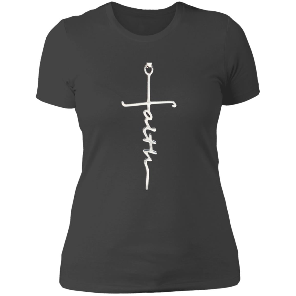 Ladies’ Faith Cross Tee Shirt | Mother's Day