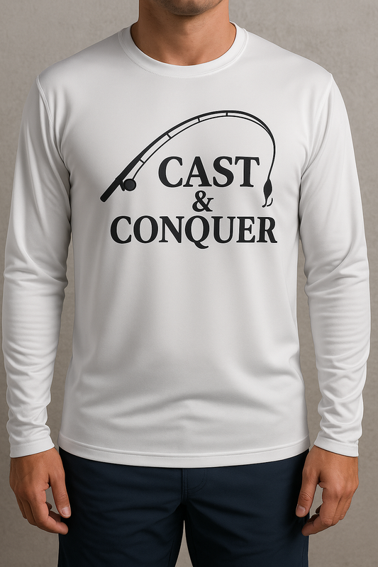 Cast & Conquer | Long Sleeve Moisture-Wicking Tee
