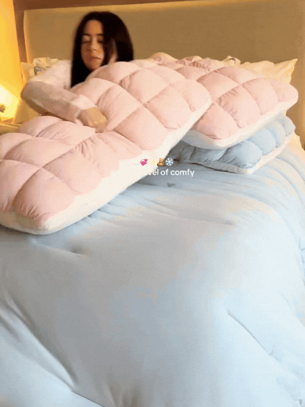 AeroPuff™ - Cool Quilted Puff-Pillow