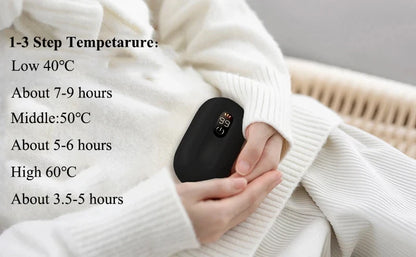 Xiaomi Magnetic Separation Hand Warmer Smart Digital Display With Three Adjustable Temperatures Portable Hand Warmer