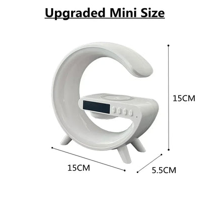 Wireless Fast Charging Dock Station | Speaker | Alarm Clock