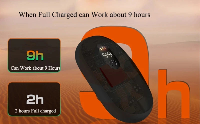 Xiaomi Magnetic Separation Hand Warmer Smart Digital Display With Three Adjustable Temperatures Portable Hand Warmer