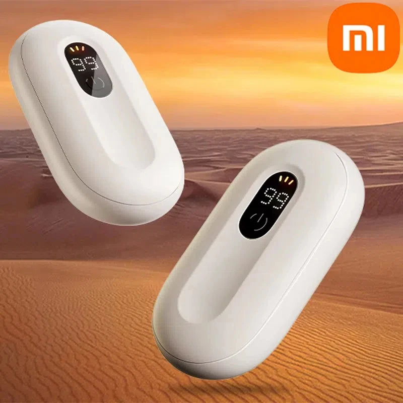 Xiaomi Magnetic Separation Hand Warmer Smart Digital Display With Three Adjustable Temperatures Portable Hand Warmer