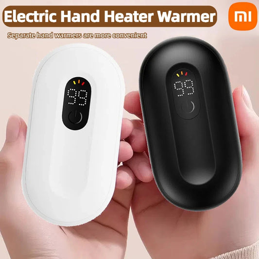 Xiaomi Magnetic Separation Hand Warmer Smart Digital Display With Three Adjustable Temperatures Portable Hand Warmer