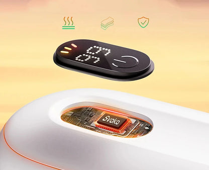 Xiaomi Magnetic Separation Hand Warmer Smart Digital Display With Three Adjustable Temperatures Portable Hand Warmer
