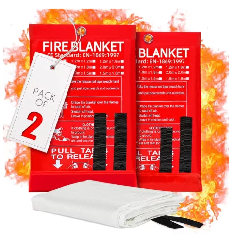 The "BlazeLock" Fire Blanket