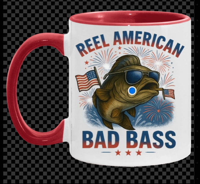 Reel American Bad Bass | 11oz Coffee Mug