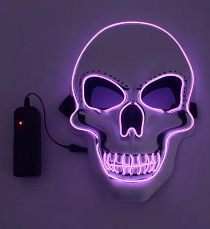 Glow-in-the-Dark | Menacing Skull Mask