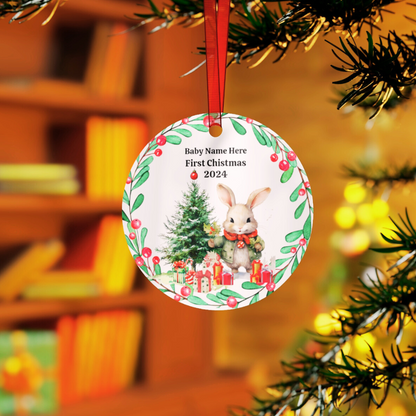 Baby's First Christmas - Personalized Ornament