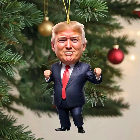 Trump President Pendant Ornament