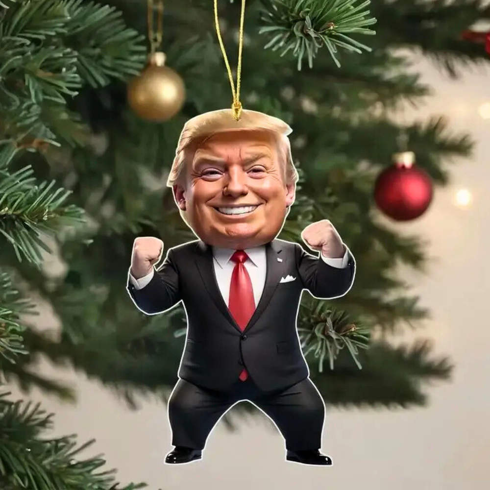 Trump President Pendant Ornament