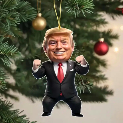 Trump President Pendant Ornament