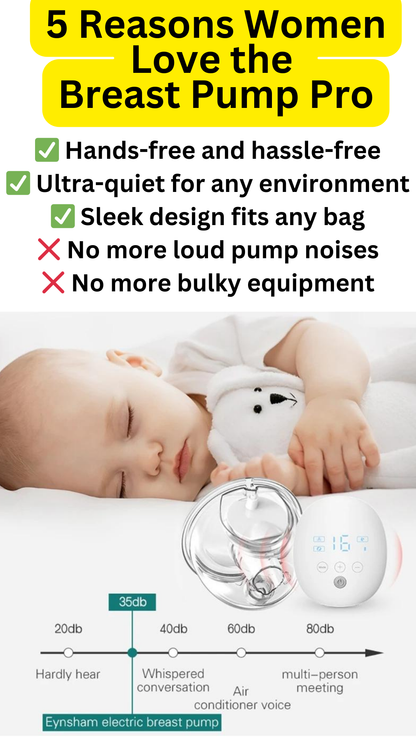 Breast Pump Pro | Silent - Discreet - Sleek Design