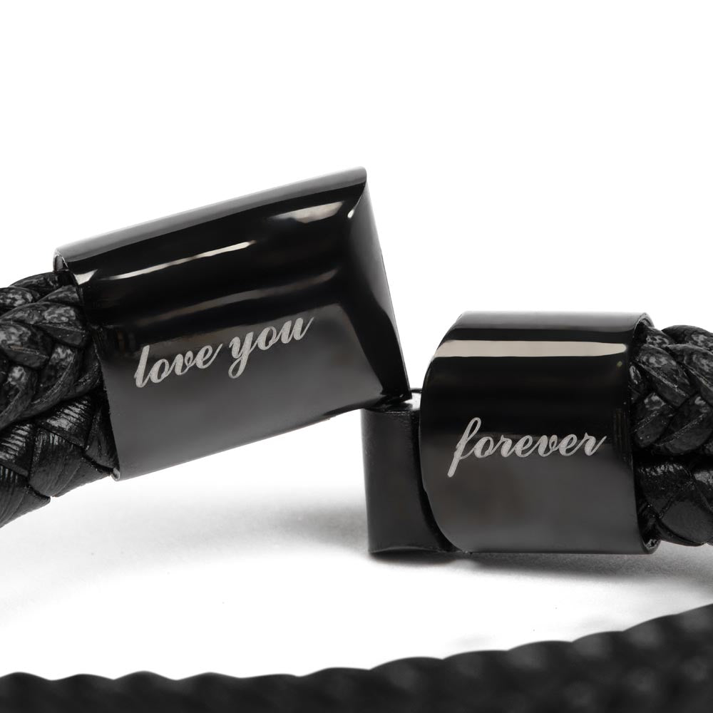 To My Man, Husband, Boyfriend | Forever Love Bracelet