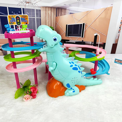 Dinosaur Stairs Paradise Slide Set