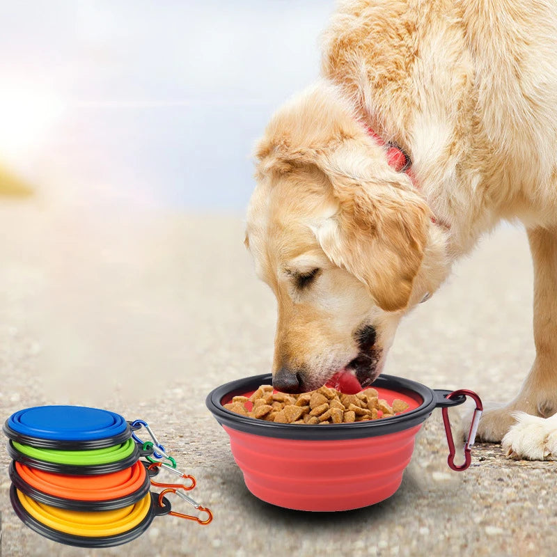 Portable Pet Bowl Adventure Kit
