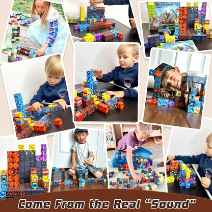 Magic Magnet Cube Play Set