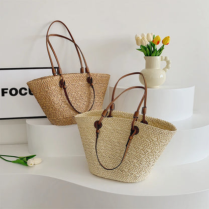 Chic Woven Tote for Women