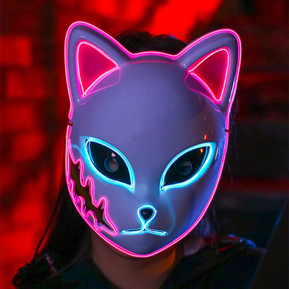 Bad Kitty | LED Haloween/Cosplay Mask