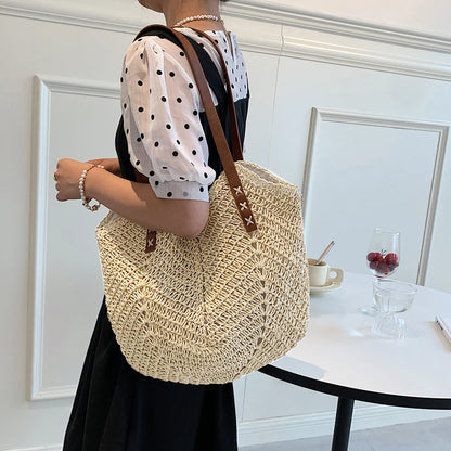 Stylish Summer Straw Tote